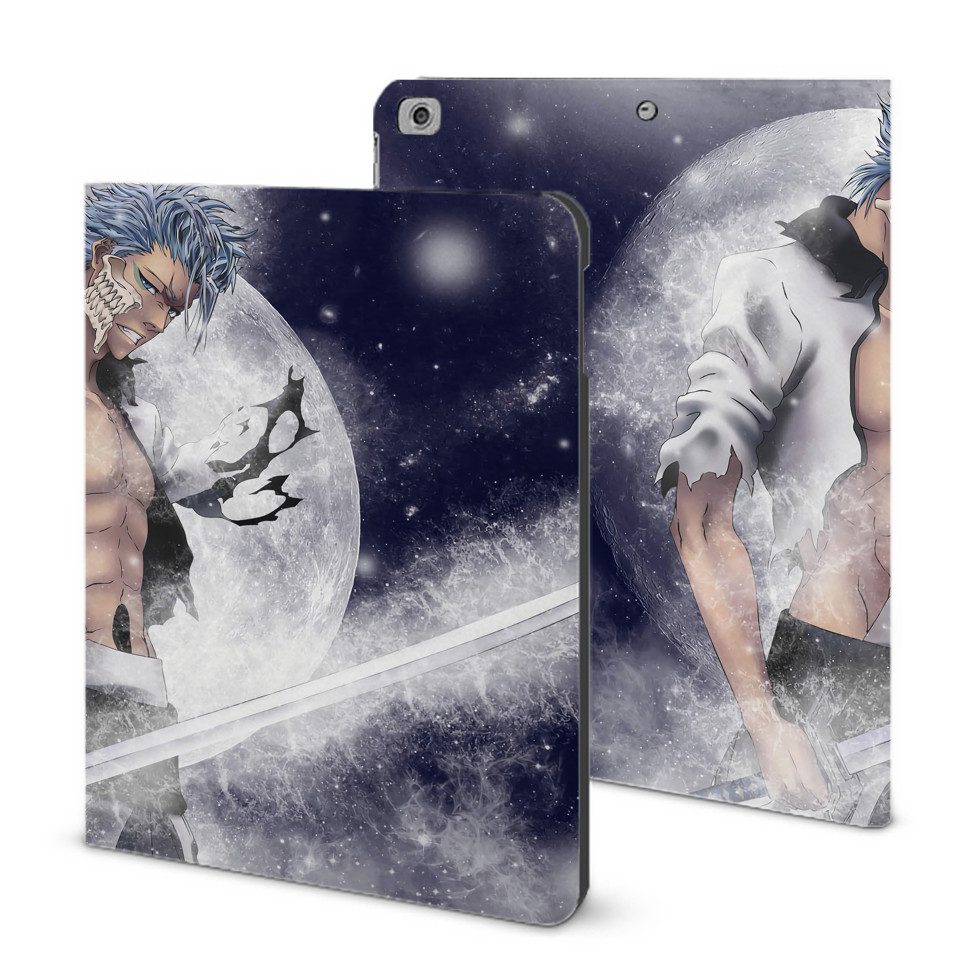 （画像用） ブリーチ BLEACH IPad ケース ブック型 PUレザー TPU 耐衝撃 軽量 薄型 ペン収納なし 全面保護 IPad 各モデル対応